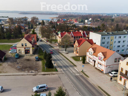 Mazury Zalewo budynek mieszkalno-usługowy.