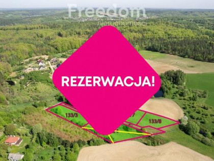 Duża działka budowlana 2 589 m2 ze stawem !