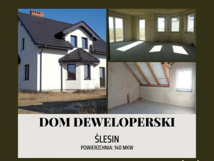 Ślesin – Dom deweloperski do własnej aranżacji