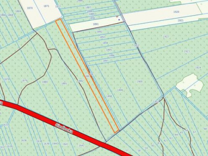 Sprzedam działkę leśną w Latowiczu 7450 m2