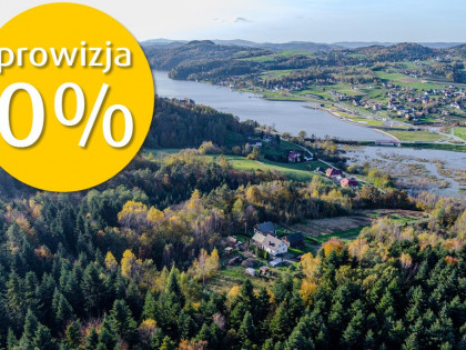 Działka siedliskowa- 54 ary- Jezioro Rożnowskie