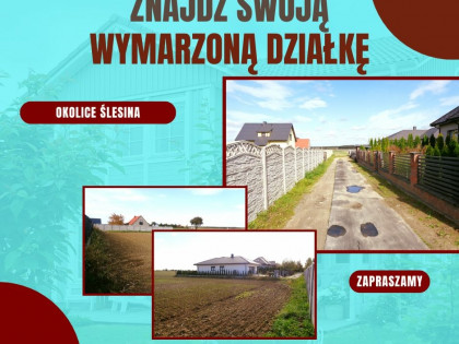 Ślesin – Działka w okolicach lasów i jeziora