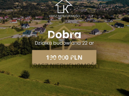 Inwestycyjna działka w Dobrej