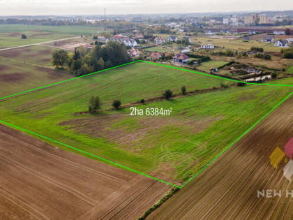 Działka inwestycyjna Olsztynek-Mierki