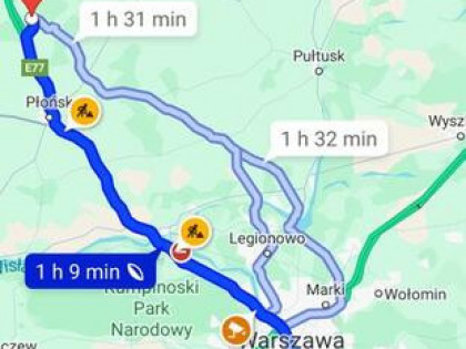 Działka budowlana Luszewo 80km od Warszawy