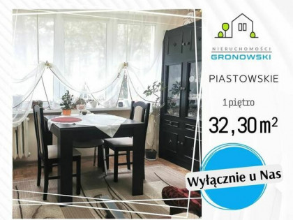 (REZERWACJA) – Przytulne 32,30 m² na Osiedlu Piastowskim.