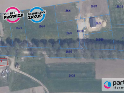 Działka Łapino Kartuskie ul. Bukowa