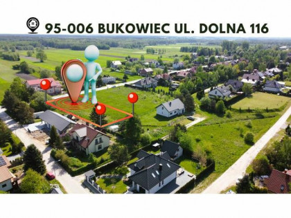 Bukowiec 6km od Łodzi_MPZP_media_asfalt_chodnik