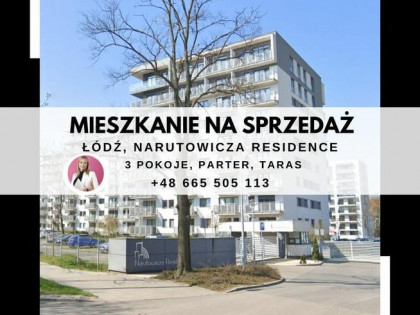 Na sprzedaż 3 pokoje w Narutowicza Residence