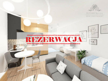 REZERWACJA/Mieszkanie 27,48m2 w Nowej inwestycji blisko Dworca Głównego