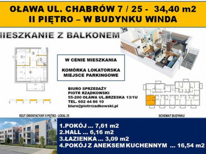 Oława2pokoje-IIp-33,40m2-balkon-klimatyzacja-winda