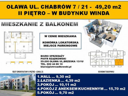 Oława2pokoje-IIp-49,20m2-balkon-klimatyzacja-winda