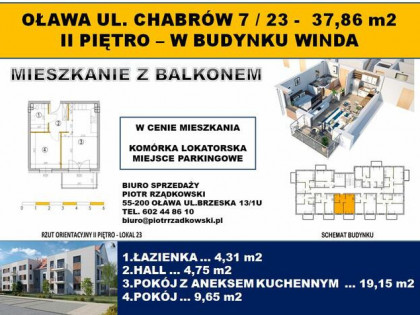 Oława2pokoje-IIp-37,86m2-balkon-klimatyzacja-winda