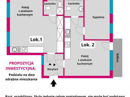 PROPOZYCJA INWESTYCYJNA 2 mieszkania