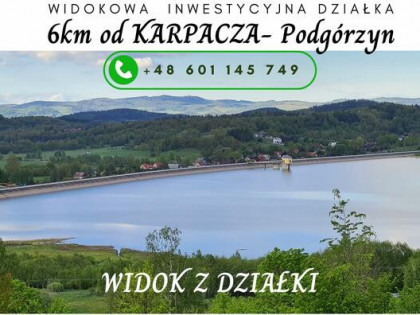 MEGA Widokowa Inwestycyjna działka 6km od KARPACZA