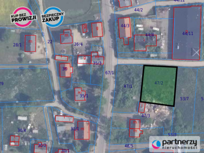Działka Dąbrówka Tczewska ul.  