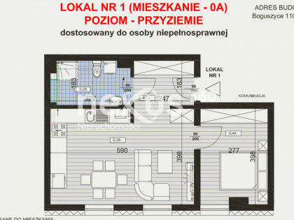 Okazja - Boguszyce, 44,55 m2 - od zaraz