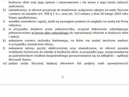 Syndyk sprzeda 1/2 udziału w nieruchomości