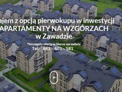 Najem z opcją pierwokupu w inwestycji APARTAMENTY NA WZGÓRZA