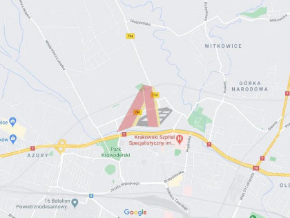 Działka Kraków Krowodrza, Krowodrza ul. Łokietka