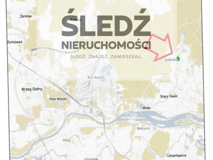 Działka budowlana we wsi Jodłowice 3278 m2