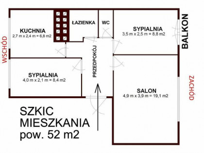 3-pokojowe w Brzegu Dolnym na osiedlu Fabrycznym