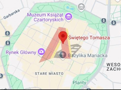 Mieszkanie Kraków Stare Miasto ul. św. Tomasza Kraków