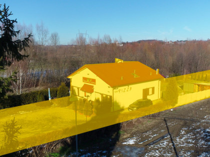 Działka zabudowana 43 a Niechobrz