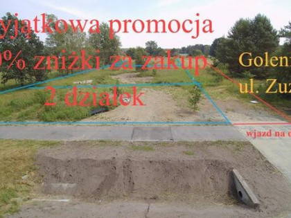 Działki w Goleniowie pod zabudowę - 10%