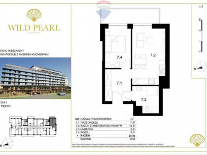 Wild Pearl- unikatowe mieszkania Kołobrzegu