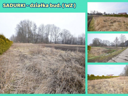 Działka budowlana (WZ) wszystkie media.