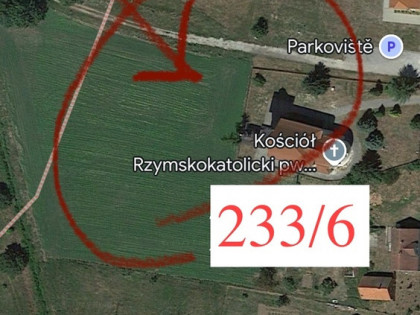 Działka budowlana we wsi Jodłowice 1116m2