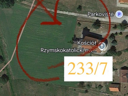 Działka budowlana we wsi Jodłowice 1119 m2