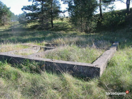 Mazury działki rekreacyjne z fundamentami