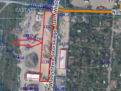 Działka Klaudyn ul. Gen. Władysława Sikorskiego