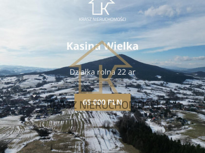 Działka rolna z pięknym widokiem