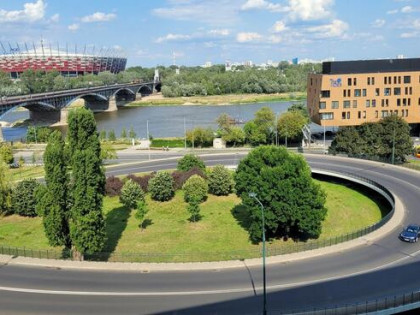 Luksusowy apartament na Powiślu z widokiem na Wisłę