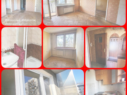 Mieszkanie Warszawa Mokotów, Mokotów ul. Chełmska