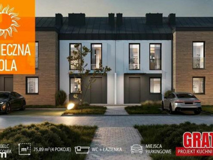 Mieszkanie 76 m2 z tarasem, ogródkiem, parking