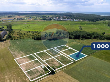 Działka budowlana z MPZP między Darłowem a Dąbkami