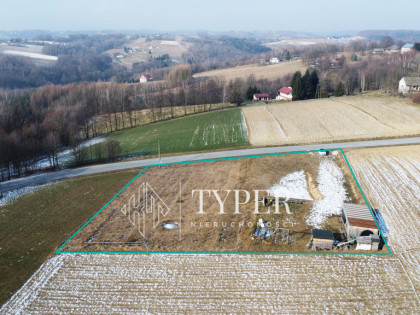 Działka Budowlana 30a Ryglice z pozw. na budowę