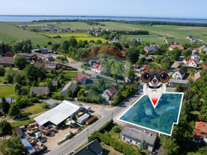 Uzbrojona działka z zabudowaniami w Jamnie!!!