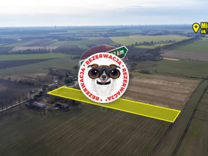 Duża działka z potencjałem inwestycyjnym!