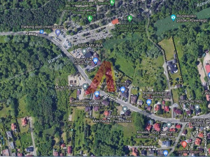 Działka Kraków Podgórze, Borek Fałęcki ul. Zawiła