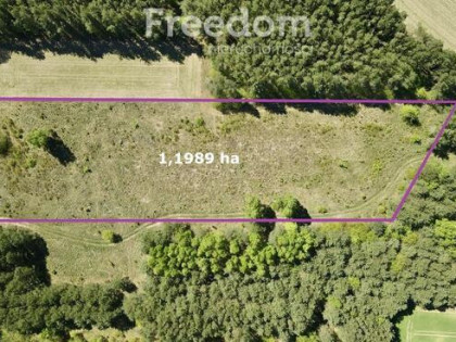 Działka rolna koło Uhowa, gmina Łapy