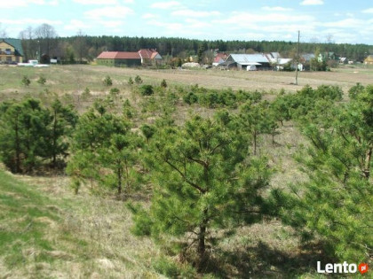 Działka nad jeziorem Serwy