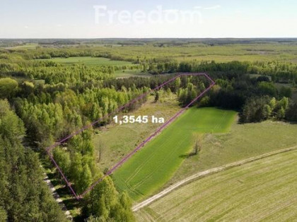 Działka rolno-leśna na sprzedaż Uhowo gm. Łapy
