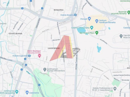 Działka Kraków Podgórze, Łagiewniki ul. Tischnera