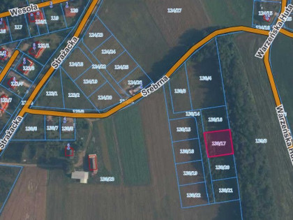 Działka Rębiska ul. Srebrna