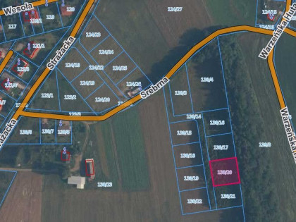 Działka Rębiska ul. Srebrna